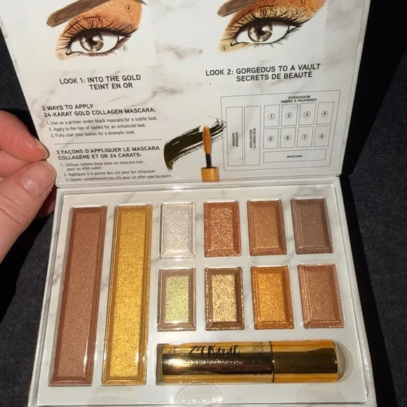 Physicians Formula Gold & Bronze Eyeshadow Palette with Mascara - Picture 1 of 3